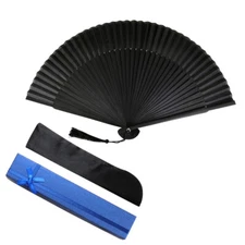 3PCS Creative Foldable Folding Fan Vintage Silk Fan Decorative Folding Fan Hand
