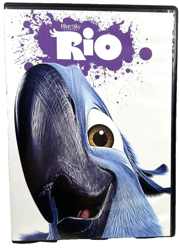 RIO DVD Widescreen Voices Of Anne Hathaway George Lopez Jamie Fox