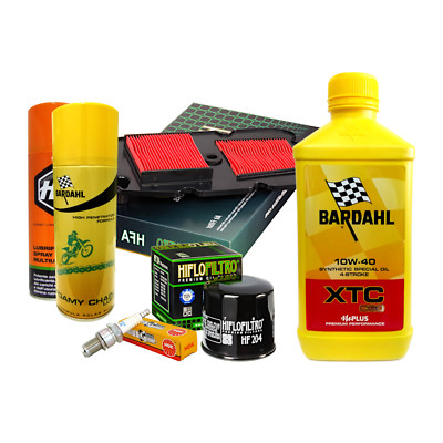 Inspektion Honda XL 700 V Transalp 08/13 XTC 10W40 Ölfilter Luft Kerzen Spray