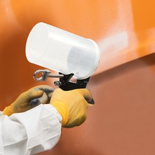 Gelcoat Dump Spray Gun Resin Spray Painting Tools Home Fiberglass Coat + Nozzle