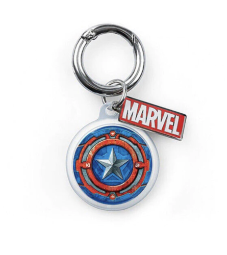 Marvel Captain America AirTag Protector Case - 第 1/6 張圖片