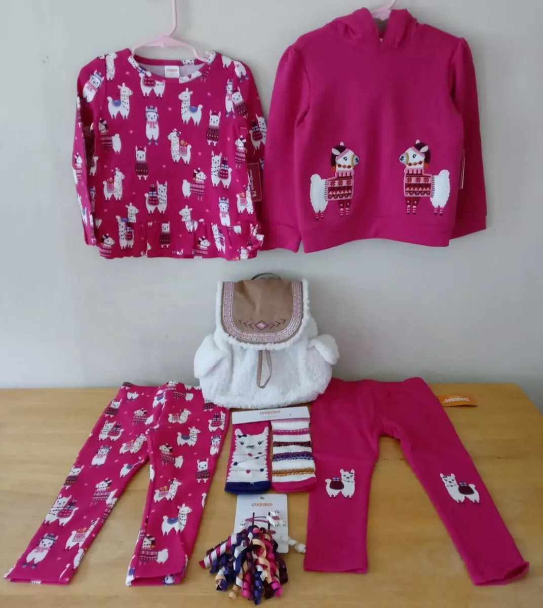 Gymboree Girls Little Llama 7-piece Collection/NWT/Size 3T/RTLS for $183.65