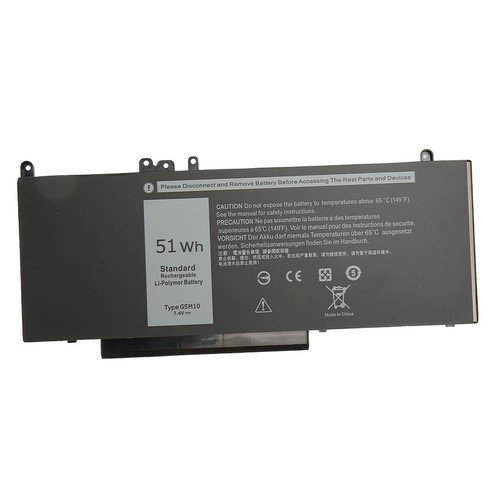 G5M10 7.4V 51WH Battery For For Latitude E5450 E5550 P48G001 Series For REL - Photo 16/24