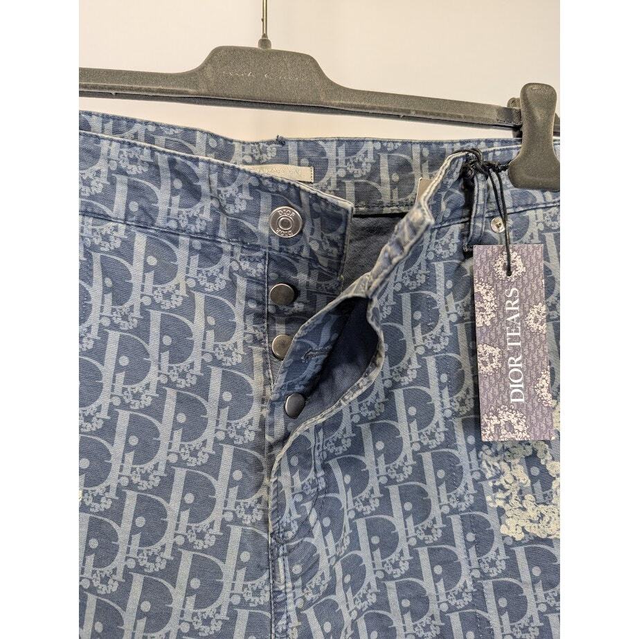 Dior X Denim Tears Jeans Shorts Pants in Blue BMWT 52 | eBay Dior X Denim Tears Jeans Shorts Pants in Blue BMWT 52 | eBay