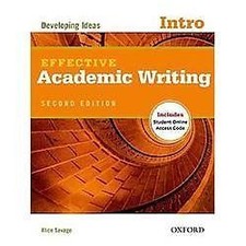 Effective Academic Writing 2e Intro Student Bo... 9780194323451 by Savage, Alice