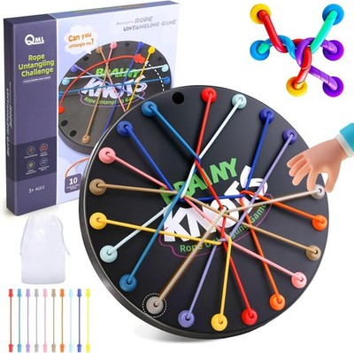 Brainy Knots   Rope Challenge Puzzle Knobelspiel mit Seil Geschicklich