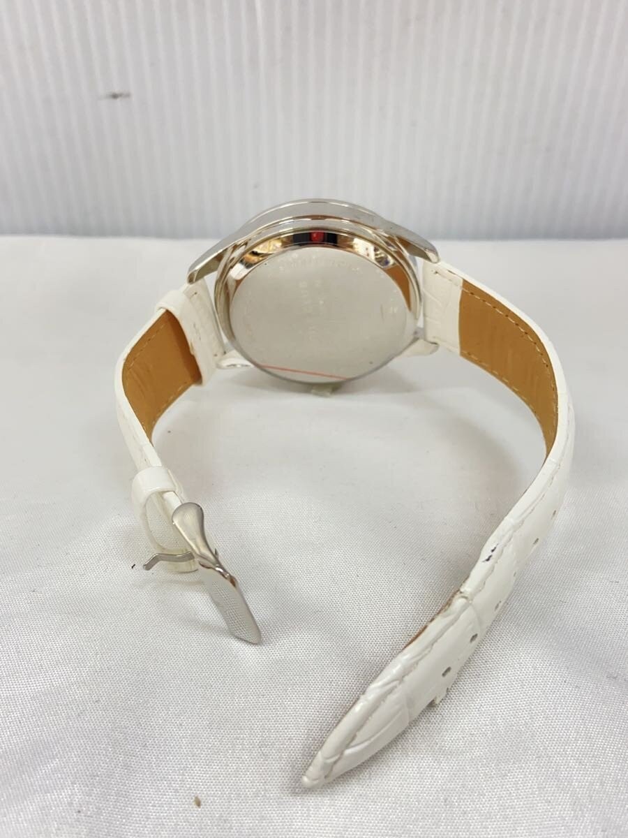 NICOLE CLUB FOR MEN Quartz Analog Leather Watch Black/White | eBay