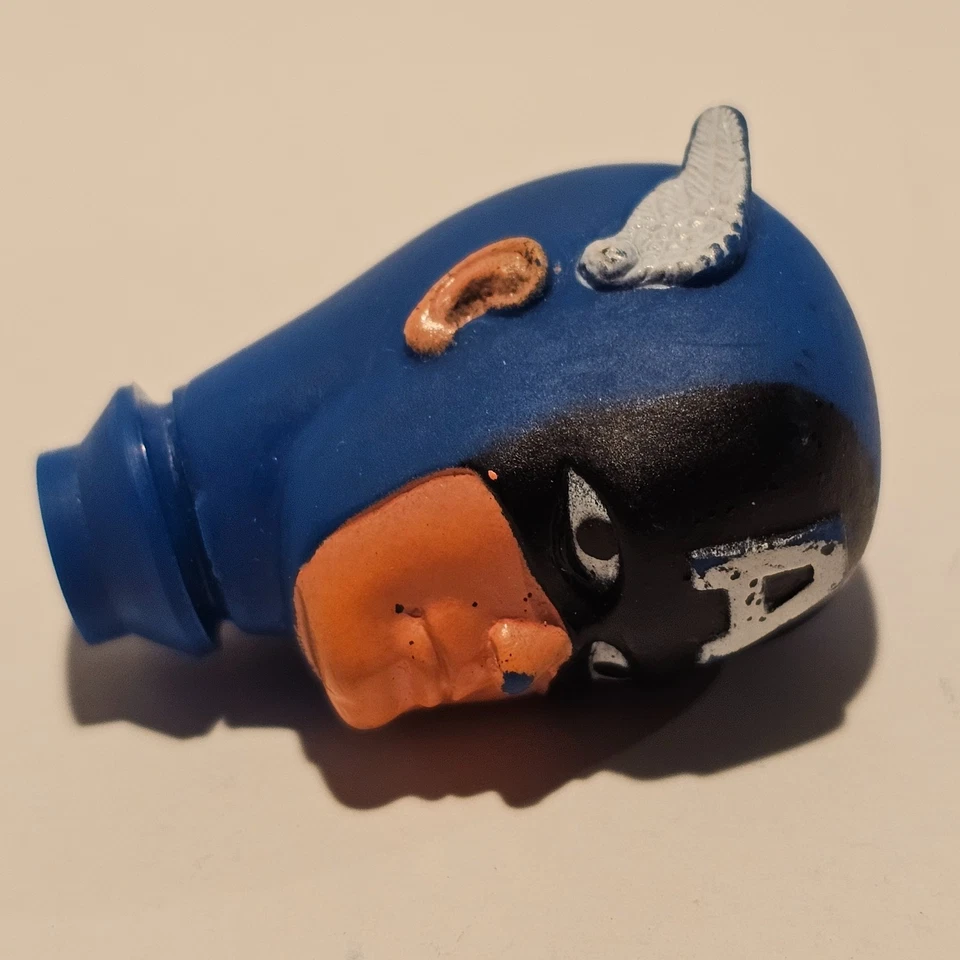 Экшн-фигурка Mego Captain America 8 дюймов голова винтаж 1970-е оригинальная деталь WGSH - Изображение 2 из 4