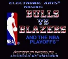 Bulls Vs. Blazers - SNES Super Nintendo Game