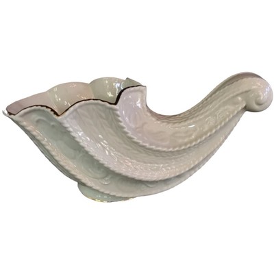 Lenox -Fine Ivory China Medium Cornucopia Centerpiece-RETIRED-New in Box 