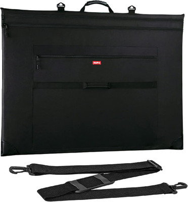 Nicpro Leichte Kunst Portfolio Tasche, Schwarze Leinwand Zeichenbrett Tasche Mit