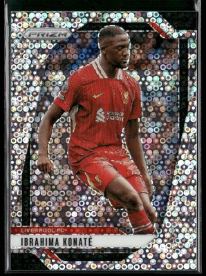 Ibrahima Konate 2024-25 Panini Prizm Premier League EPL Breakaway Disco #39