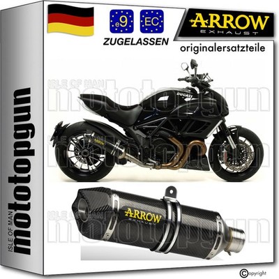 ARROW AUSPUFF OP RACE-TECH CARBON C DUCATI DIAVEL 2011 11 2012 12 2013 13