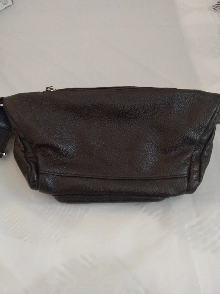 Bolso de hombro Tiding vintage de cuero para hombre usado Foto 4 de 4