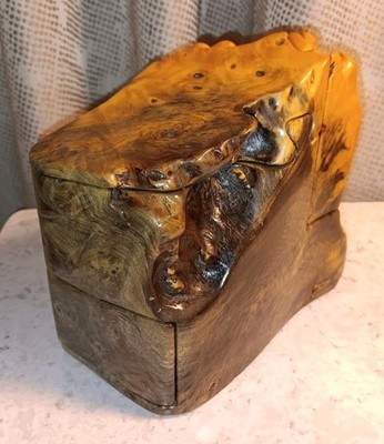 Vintage Don Wood Signed 11 Piece Split-Level Puzzle Box 