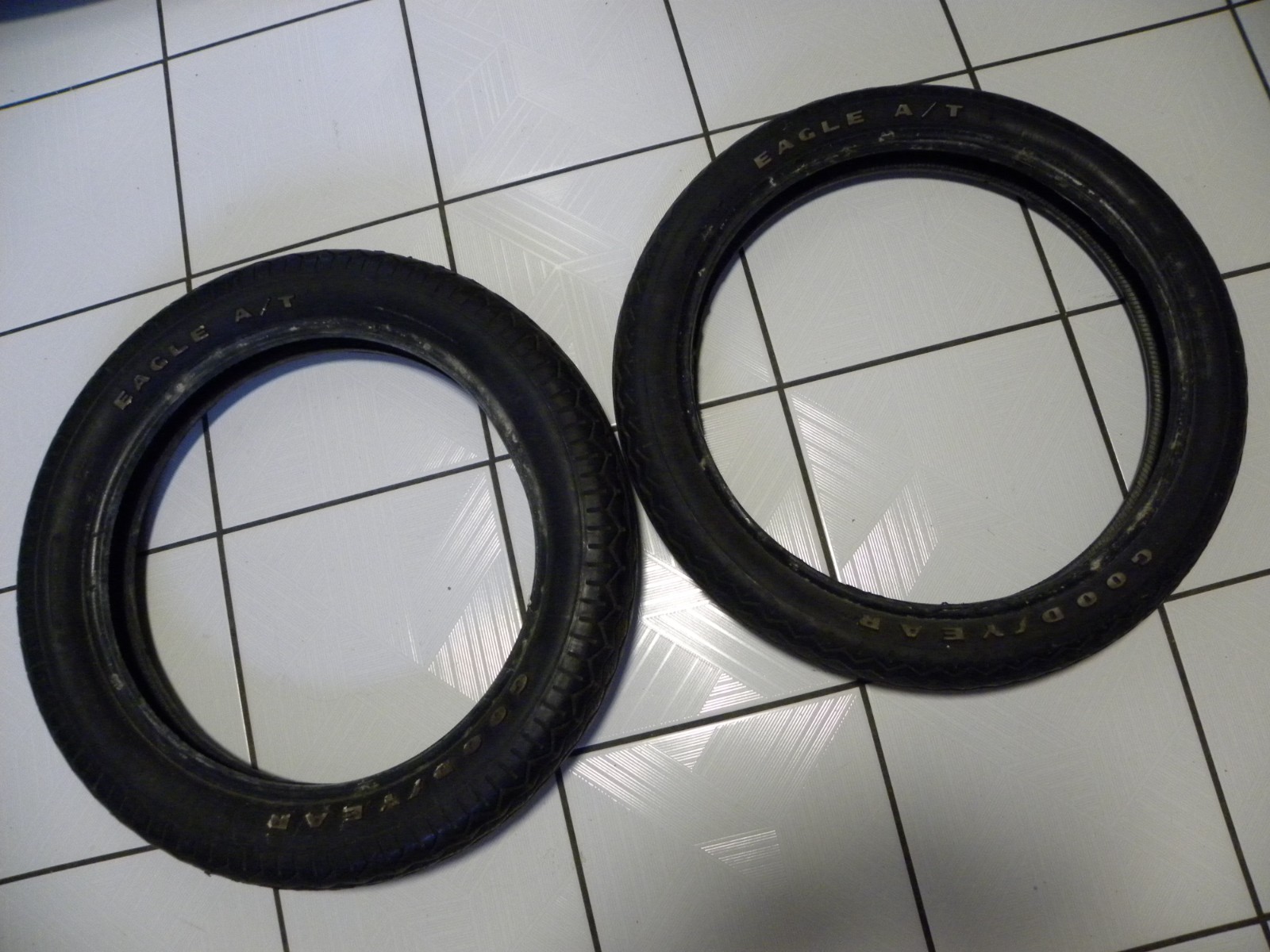 HARLEY XLCR Cafe Racer GOODYEAR tires USED Eagle AT front & rear USA ...
