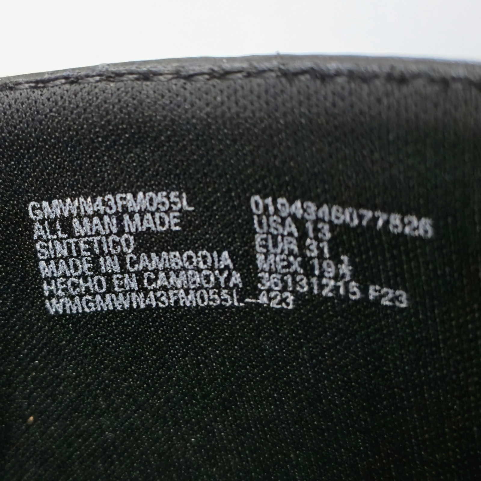 SAOLA Stivali da combattimento Wonder Nation Big Girls neri con cerniera e lacci suola a strappo taglia 13