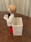 Rare Vintage Caroling Choir Boy Ceramic Planter Plant Holder Christmas Japan 5.5 — photo 2