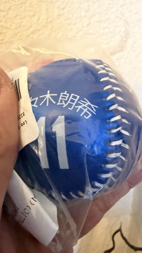 2025 Dodgers Japanese Player Baseball Stadium Exclusive Yamamoto, Otani,,Sasaki - Image 4 of 4