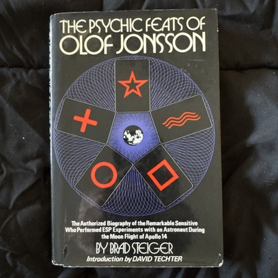 The Psychic Feats of Olof Jonsson by Brad Steiger 1971 HC First Edition