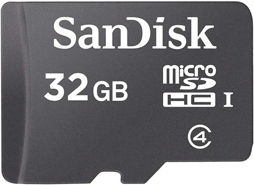SanDisk 32GB Class 4 MicroSD with microSDHC-SD Adapter, Black - 第 5/6 張圖片