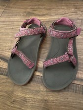 Girls Size 4 Teva Pink Sandals