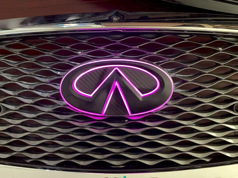 Infiniti Q60 16-2025 Color LED Front Grille Logo - Image 2 of 4