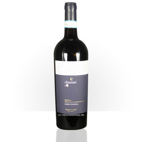 (1L=EUR14.53) Vigneti Zabù 2022 Chiantari Nero D´Avola Doc 0.75 Liter-image