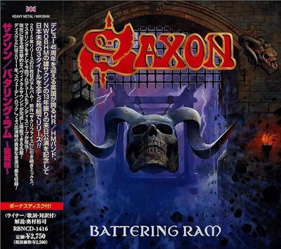 SAXON-Battering Ram-JAPAN 2 CD Bonus Track RBNCD-1416