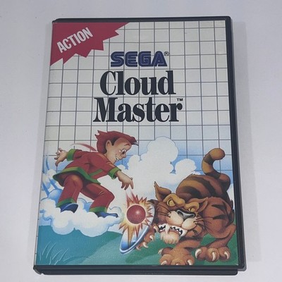 Cloud Master Sega Master System - 1989 With Case, No Manual USA NTSC