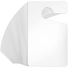 100 Pack Blank Parking Permit Hang Tag Parking Placards Hang Tag 3 x 5 Inch f...