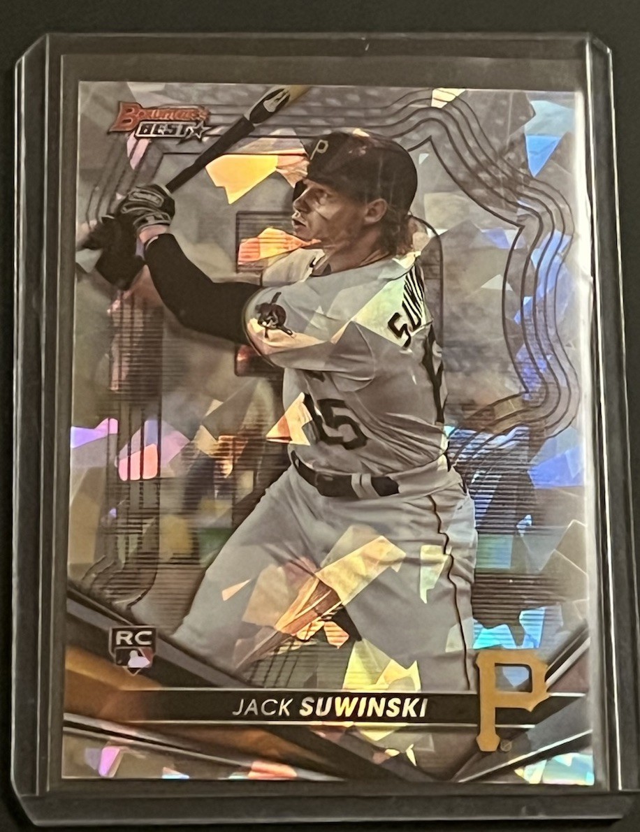 2022 Bowman's Best - Jack Suwinski #32 Atomic Refractor (RC)