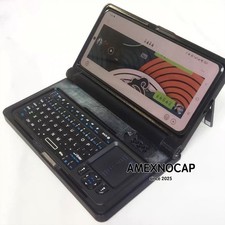 Foldable Bluetooth Keyboard with Phone Stand - Portable Mini Laptop Converter