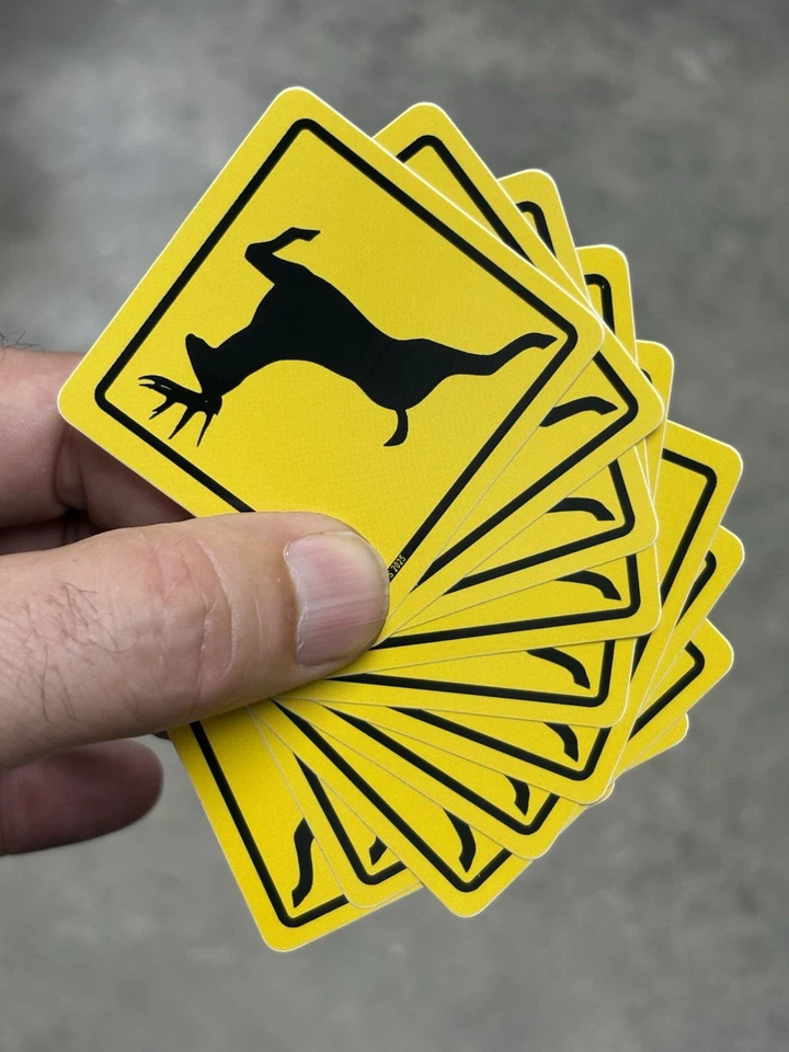 Adesivos de travessia de veados (Bata com seu veículo) - Imagem 3 de 3