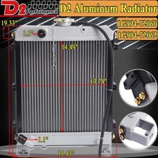 Aluminum Radiator For Kubota Engine D1105 V1505 Wg1605 1g994-72062 1g994-72060