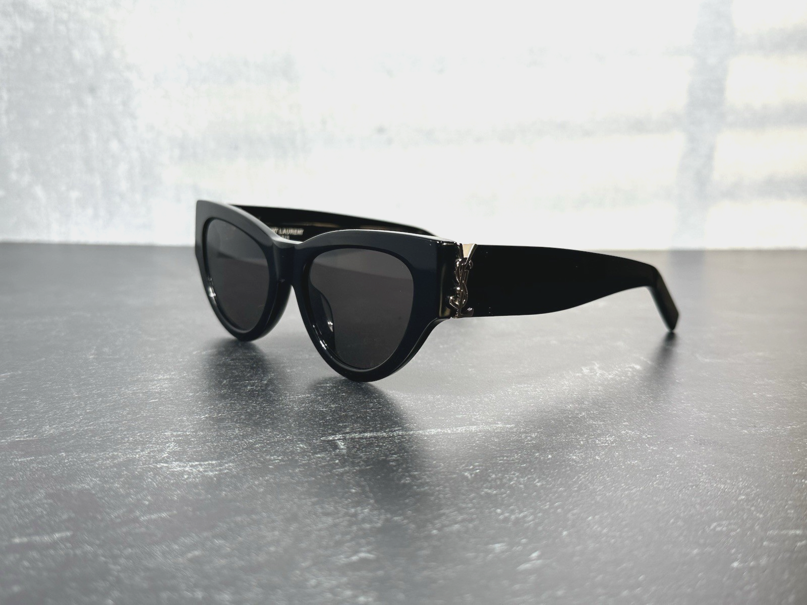 NUOVI OCCHIALI DA SOLE YVES SAINT LAURENT YSL SL M94 CAT EYE 001 NERI! SPEDIZIONE OGGI!