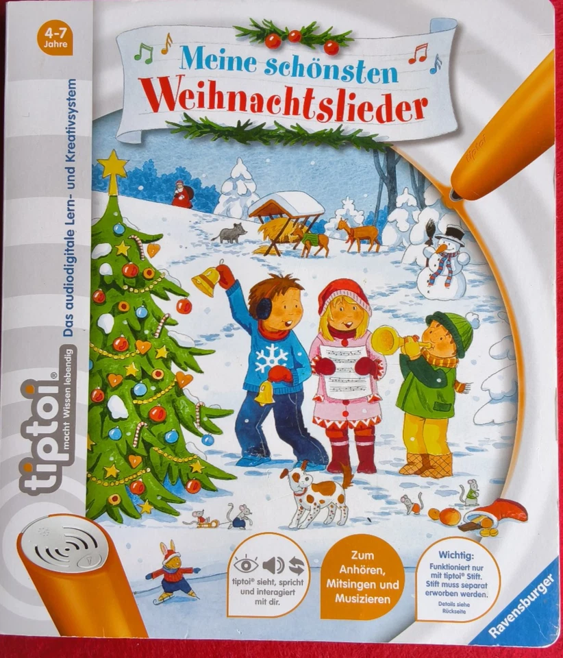 tiptoi® Meine schönsten Weihnachtslieder von Cornelia Neudert (2017, Kartonbuch) - Bild 1 von 2