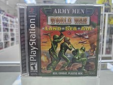 ebay® Auktion 168107748815 | PS1 - Army Men World War: Land, Sea, Air Thumbnail of ebay® auction 168107748815 | PS1 - Army Men World War: Land, Sea, Air