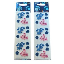 2 Sealed Packs 1998 Sandylion Blues Clues Sticker Sheets NOS New