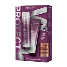 JOICO Defy Damage Shampoo 10.1 oz, Conditioner 8.5 oz Holiday gift set + FREEBIE