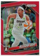 ALLISHA GRAY 2025 Panini Prizm WNBA #16 Atlanta Dream RED /299 PRIZM!