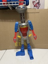 Gobots Vintage 80s Arco Robot Rifle Toy Cap Gun As Is Transforming Red Blue Tall