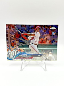 Juan Soto Topps Chrome Rookie Card | eBay
