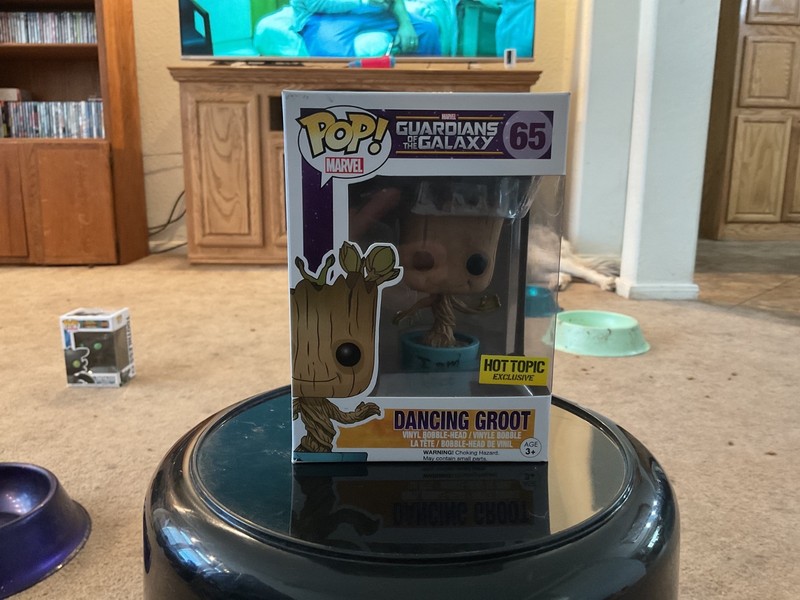 Funko Pop! Marvel Dancing Groot Hot Topic Exclusive #65