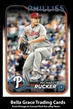 2024 Topps Update Michael Rucker #US140 Philadelphia Phillies MLB Baseball