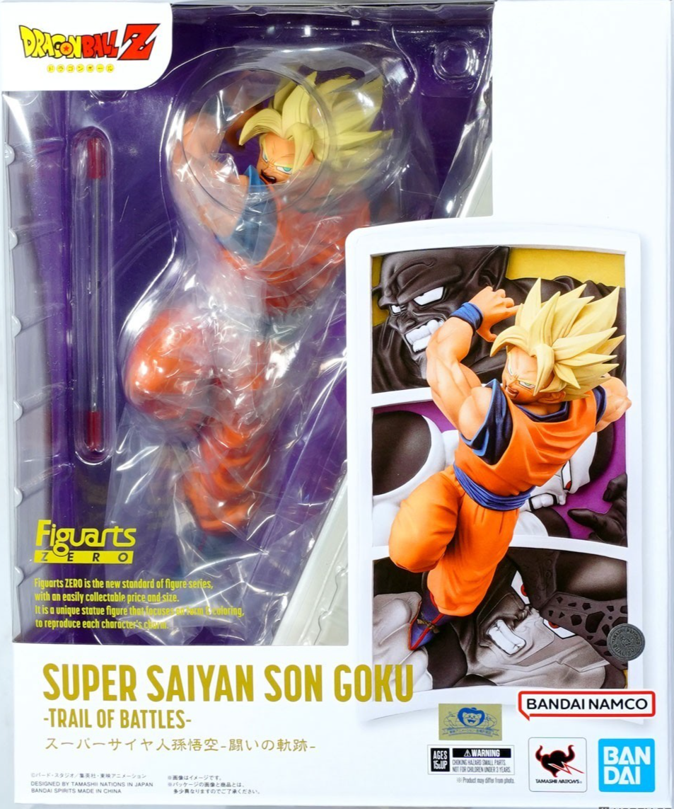 Bandai Figuarts Zero  Super Saiyan Son Goku -Trail of Battles- [4573102664563]