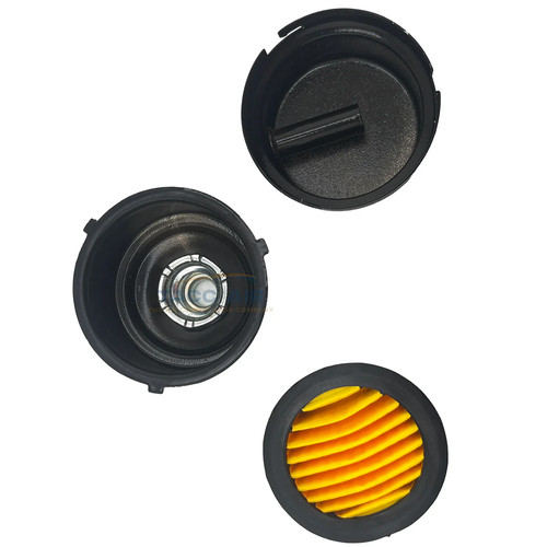 1/2" NPT Luftkompressor komplett Ansaugfilter Schalldämpfer Baugruppe mit Element - Bild 6 von 6