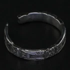 VTG Sterling Silver - SOUTHWESTERN Totem Pole Cuff Ring Size 8 - 3g