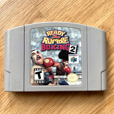 Ready 2 Rumble Boxing Round 2 Nintendo 64 N64 Authentic Tested Cartridge Only 