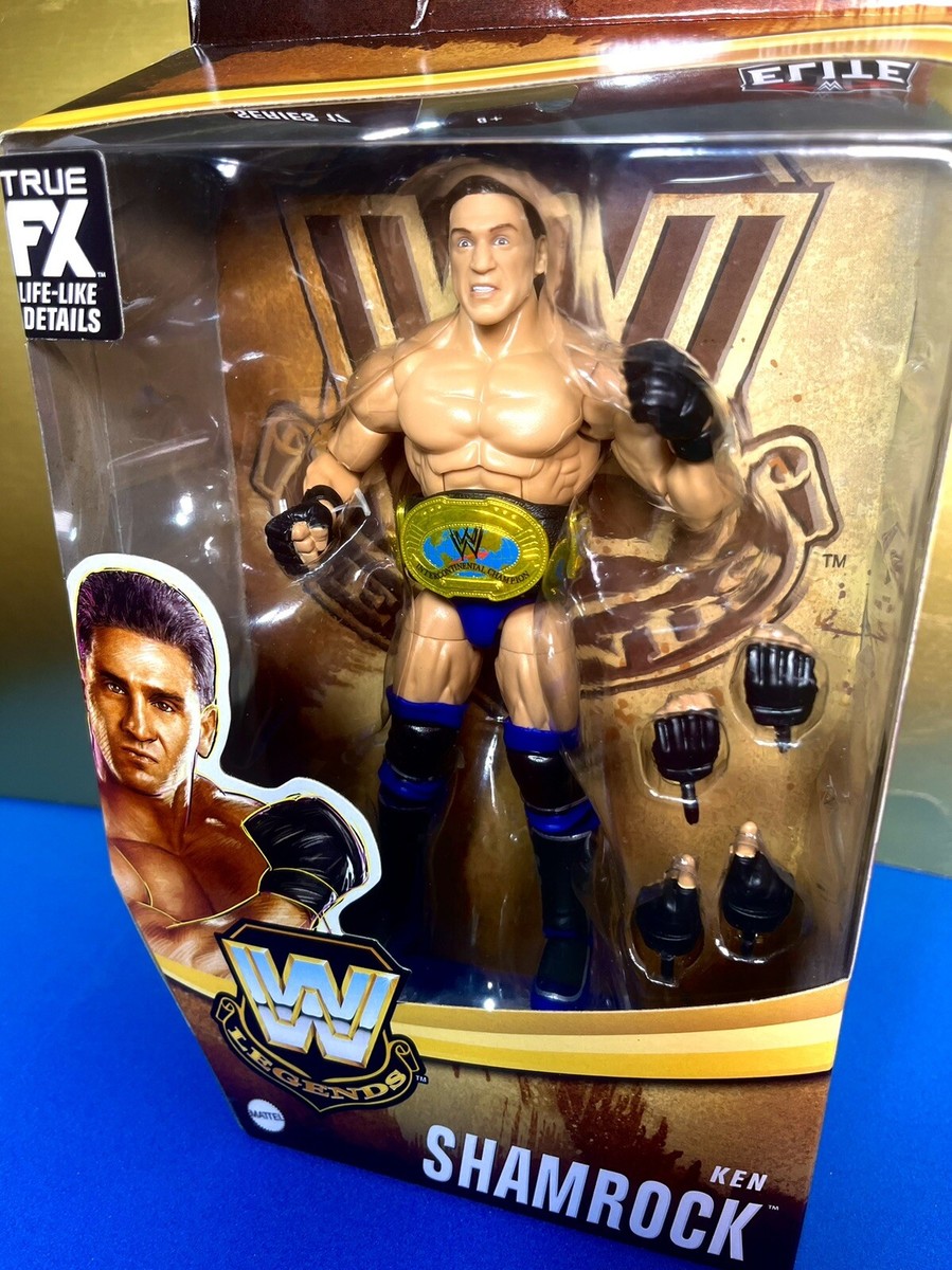 WWE Elite Ken Shamrock ケン・シャムロック Amazon.com: WWE Elite Legends Collection 6-inch Articulated